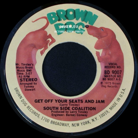 South Side Coalition - Get Off Your Seats And Jam / Get Off Your Seats And Jam side B