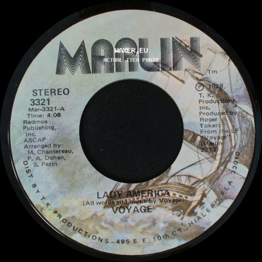 Voyage - Scotch Machine / Lady America side B