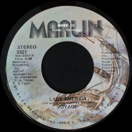 Voyage - Scotch Machine / Lady America side B