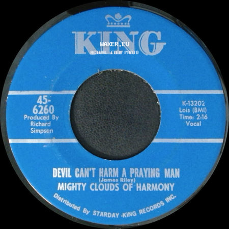 Mighty Clouds Of Harmony - The Train Is Gone / Devil Can't Harm A Praying Man side B