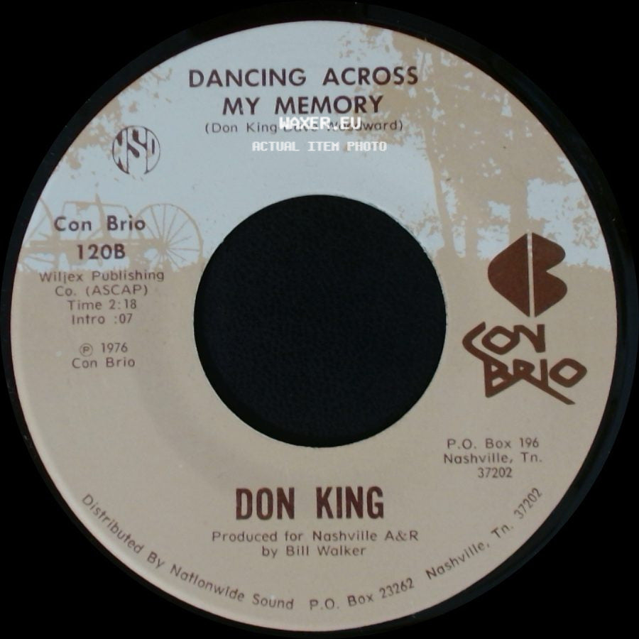 Don King - She's The Girl Of My Dreams / Dancing Across My Memory side B