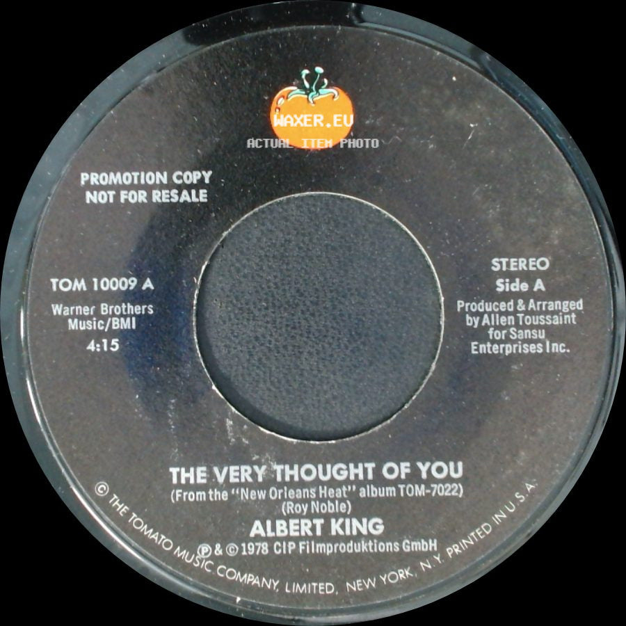 Albert King - The Very Thought Of You / The Very Thought Of You side A