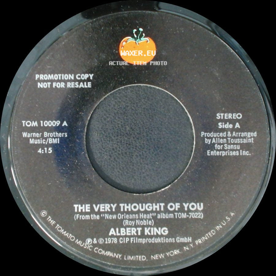 Albert King - The Very Thought Of You / The Very Thought Of You side A