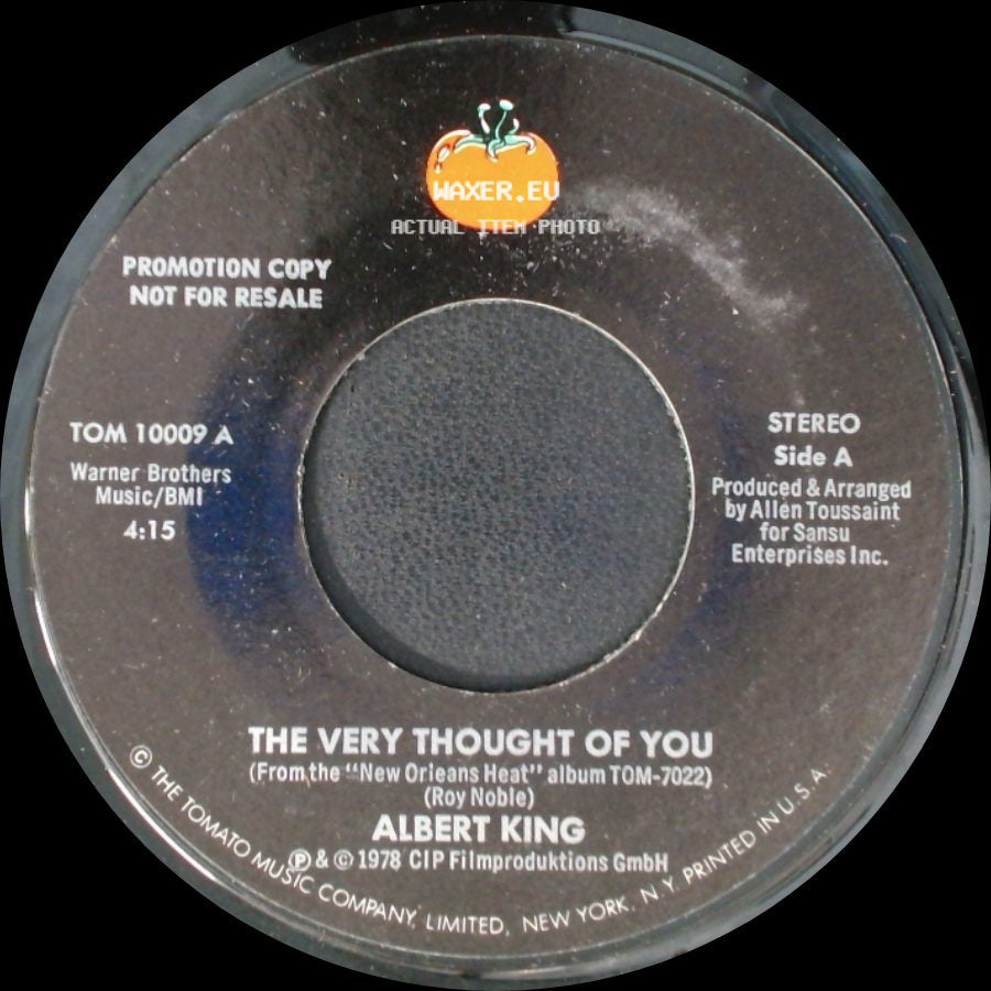 Albert King - The Very Thought Of You / The Very Thought Of You side A