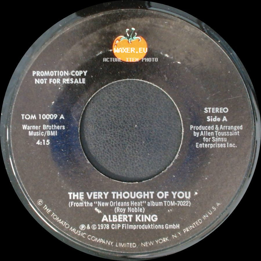 Albert King - The Very Thought Of You / The Very Thought Of You side B