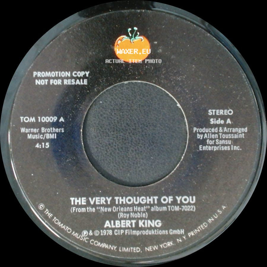 Albert King - The Very Thought Of You / The Very Thought Of You side A