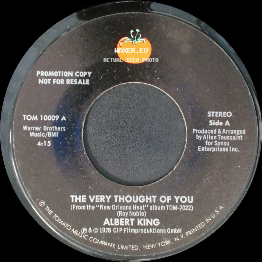 Albert King - The Very Thought Of You / The Very Thought Of You side A