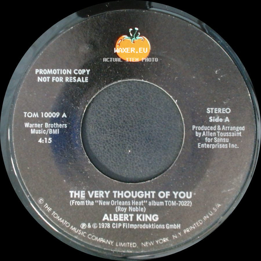 Albert King - The Very Thought Of You / The Very Thought Of You side B