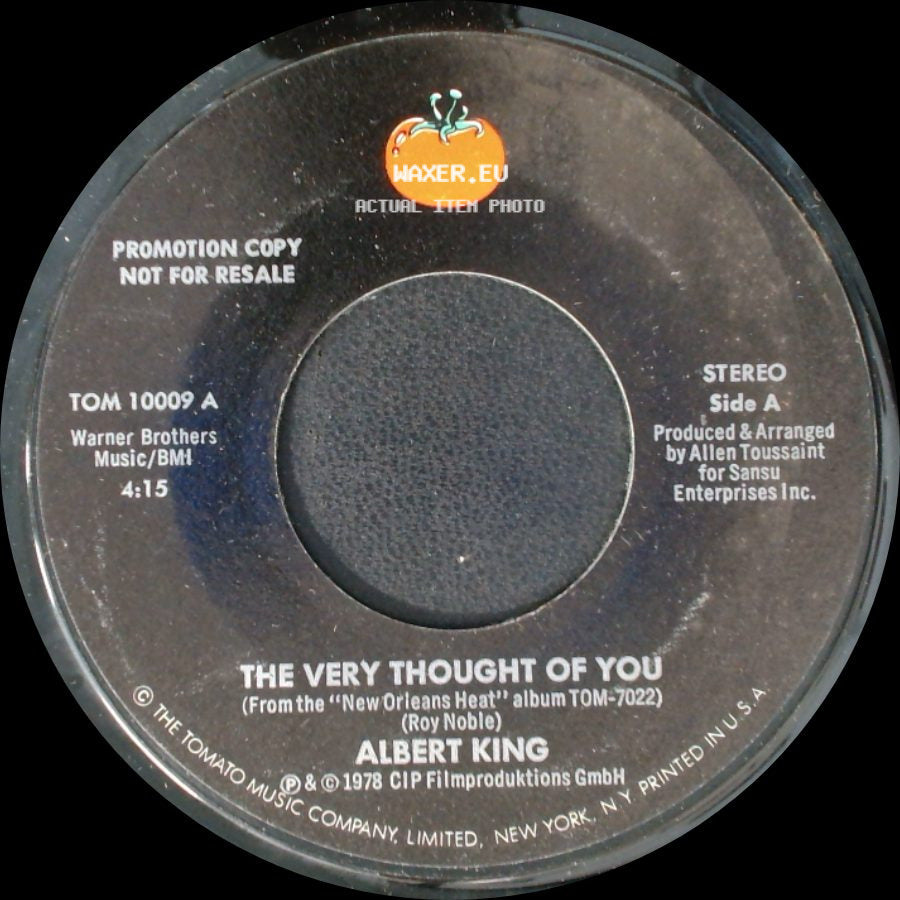 Albert King - The Very Thought Of You / The Very Thought Of You side A