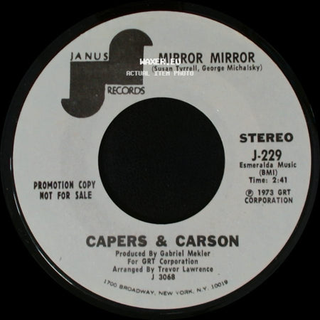 Capers & Carson - Mirror Mirror / Mirror Mirror side A