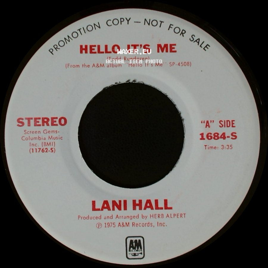 Lani Hall - Wheelers And Dealers / Hello It's Me side B