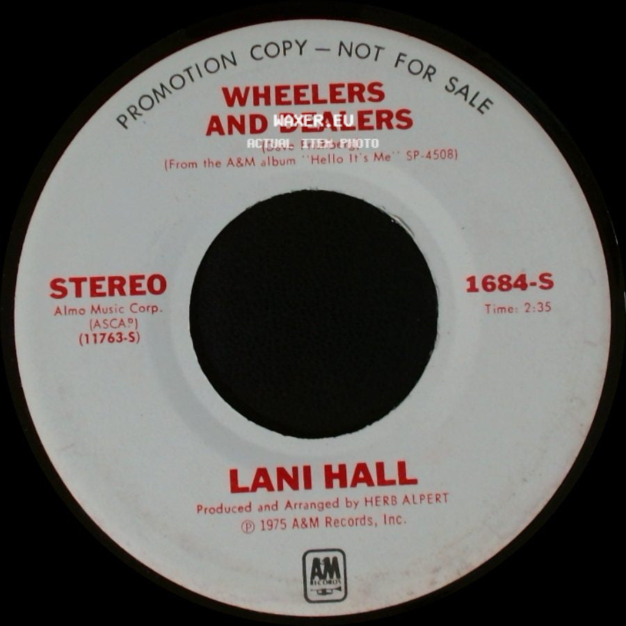 Lani Hall - Wheelers And Dealers / Hello It's Me side A