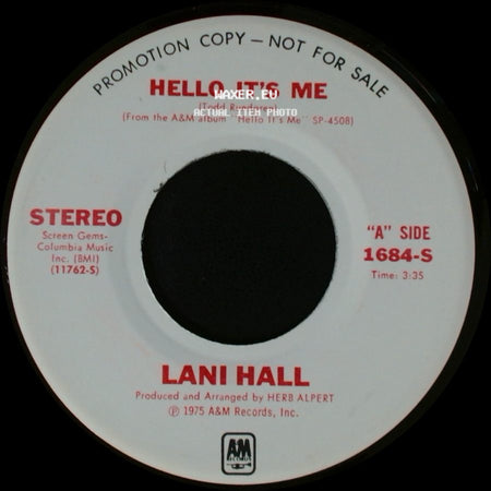 Lani Hall - Hello It's Me / Wheelers And Dealers side A