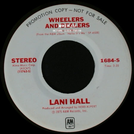 Lani Hall - Wheelers And Dealers / Hello It's Me side A
