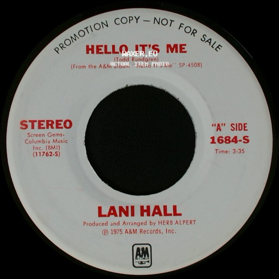 Lani Hall - Wheelers And Dealers / Hello It's Me side B