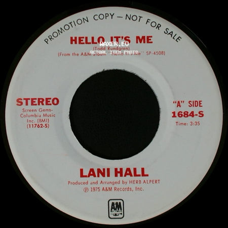 Lani Hall - Wheelers And Dealers / Hello It's Me side B