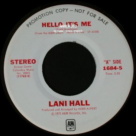 Lani Hall - Hello It's Me / Wheelers And Dealers side A