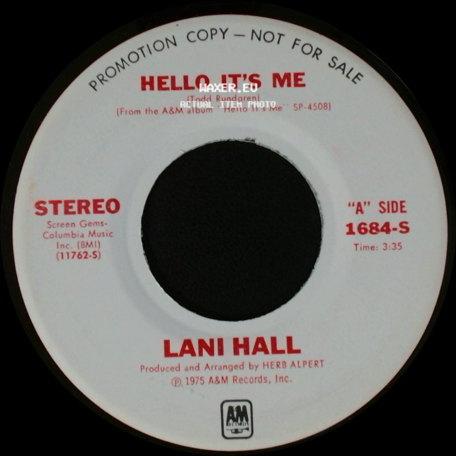 Lani Hall - Hello It's Me / Wheelers And Dealers side A