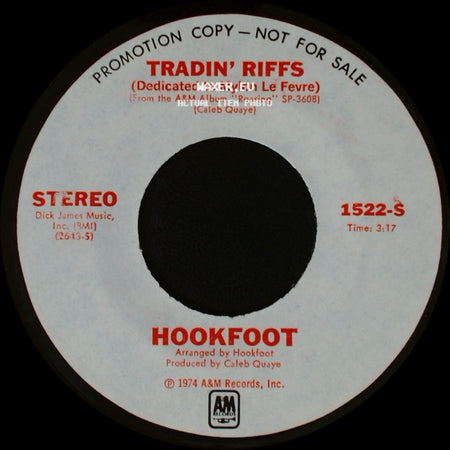Hookfoot - Tradin' Riffs / Tradin' Riffs side A
