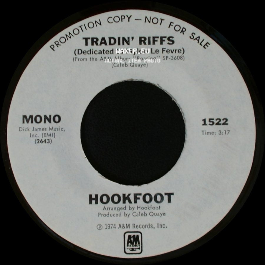 Hookfoot - Tradin' Riffs / Tradin' Riffs side B