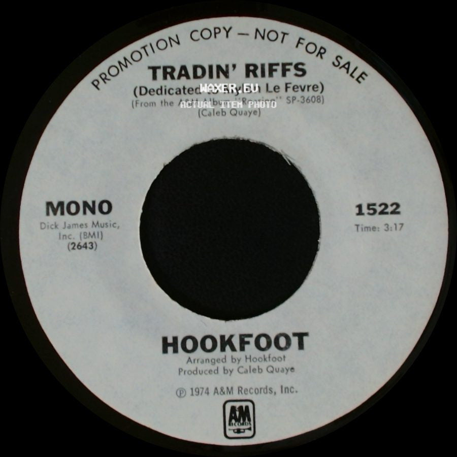 Hookfoot - Tradin' Riffs / Tradin' Riffs side A