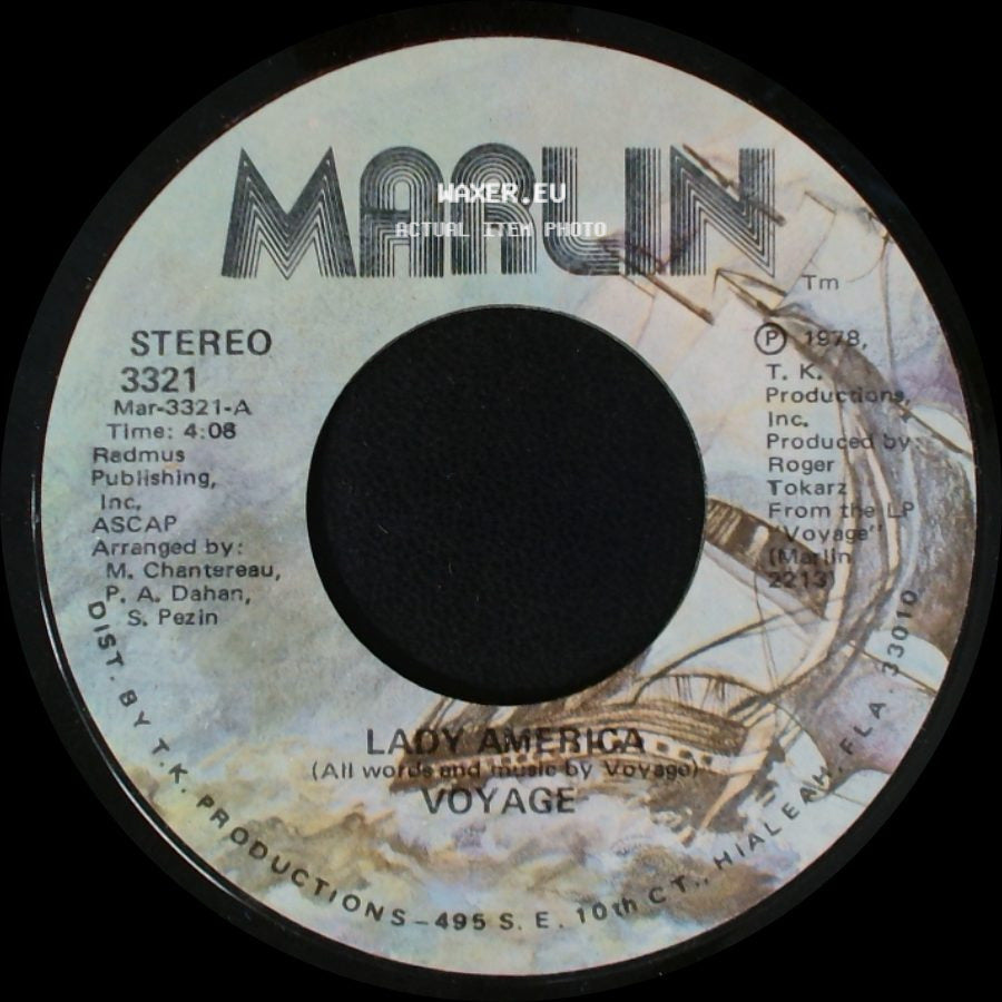 Voyager - Lady America / Scotch Machine side A
