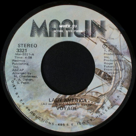 Voyage - Lady America / Scotch Machine side A