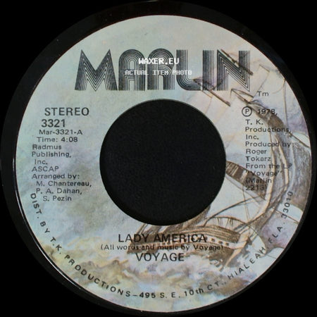 Voyage - Scotch Machine / Lady America side B