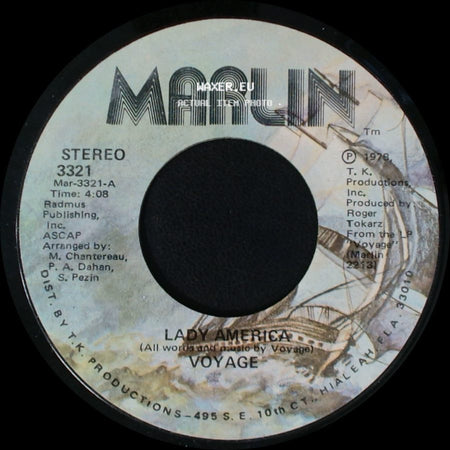 Voyage - Scotch Machine / Lady America side B