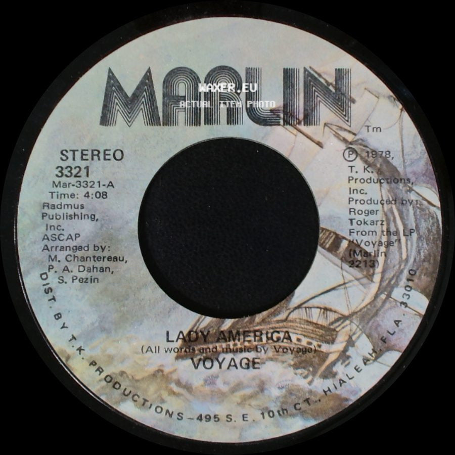 Voyage - Scotch Machine / Lady America side B