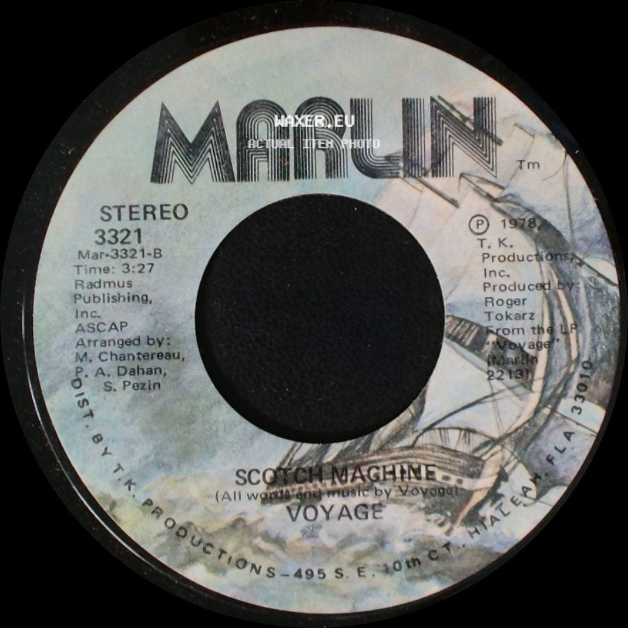 Voyage - Scotch Machine / Lady America side A