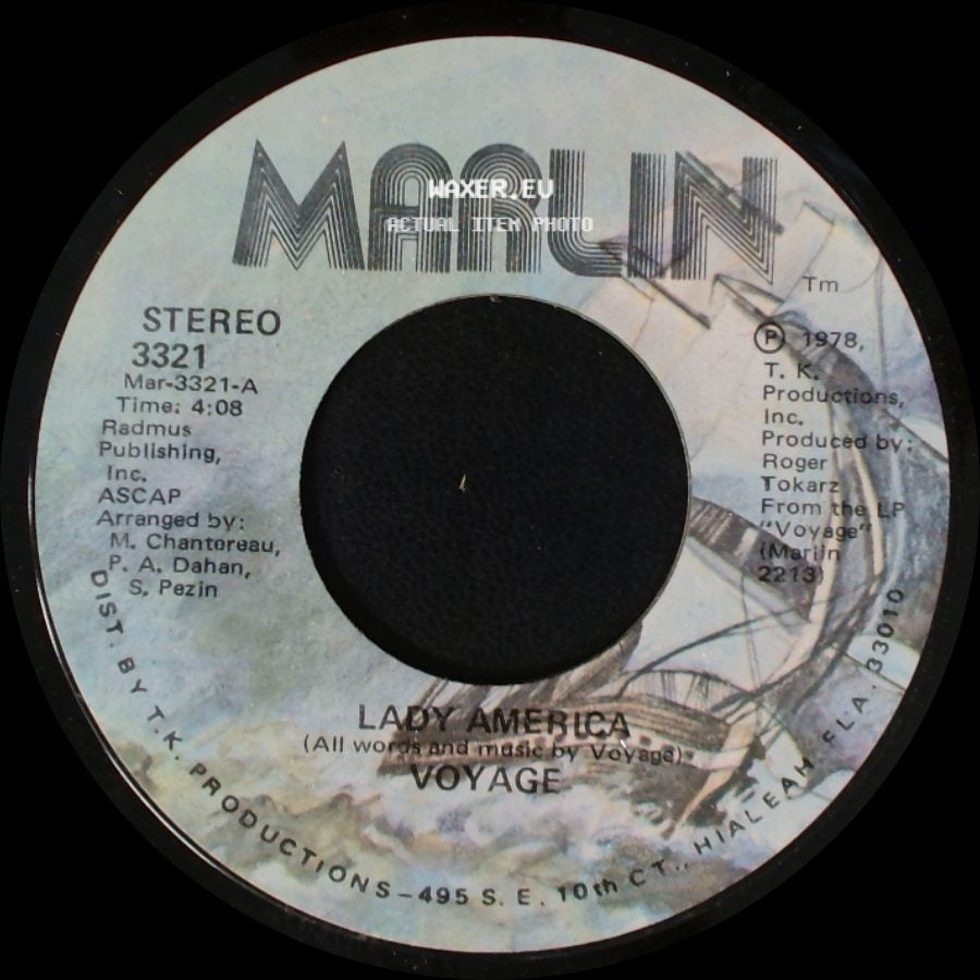 Voyage - Scotch Machine / Lady America side B