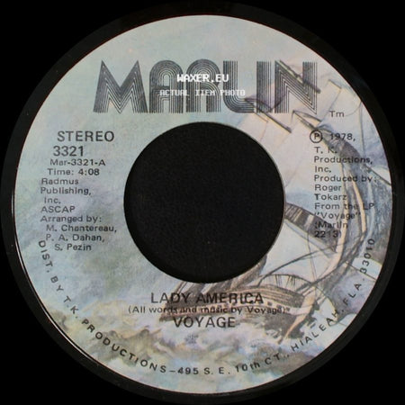 Voyage - Scotch Machine / Lady America side B