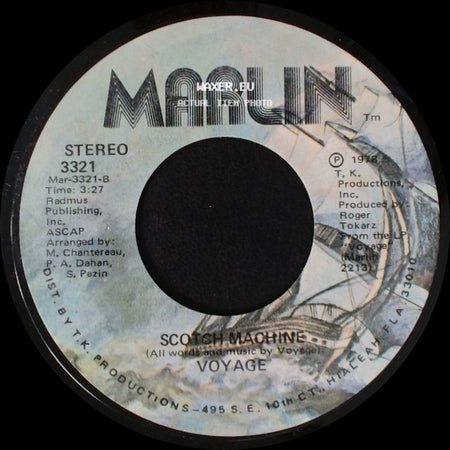 Voyage - Scotch Machine / Lady America side A