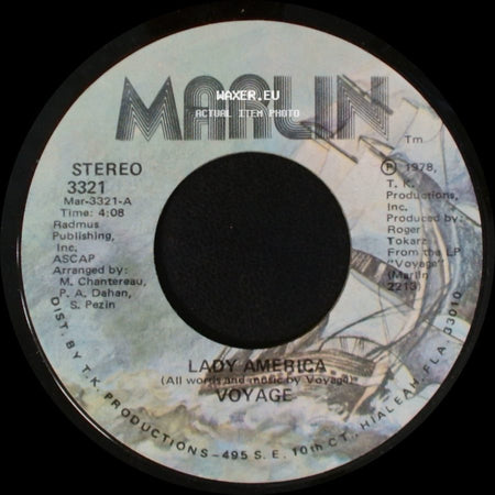 Voyage - Scotch Machine / Lady America side B