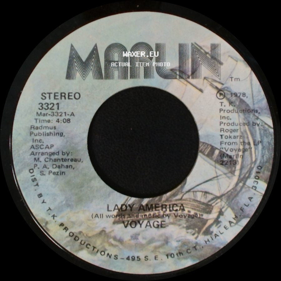 Voyage - Scotch Machine / Lady America side B