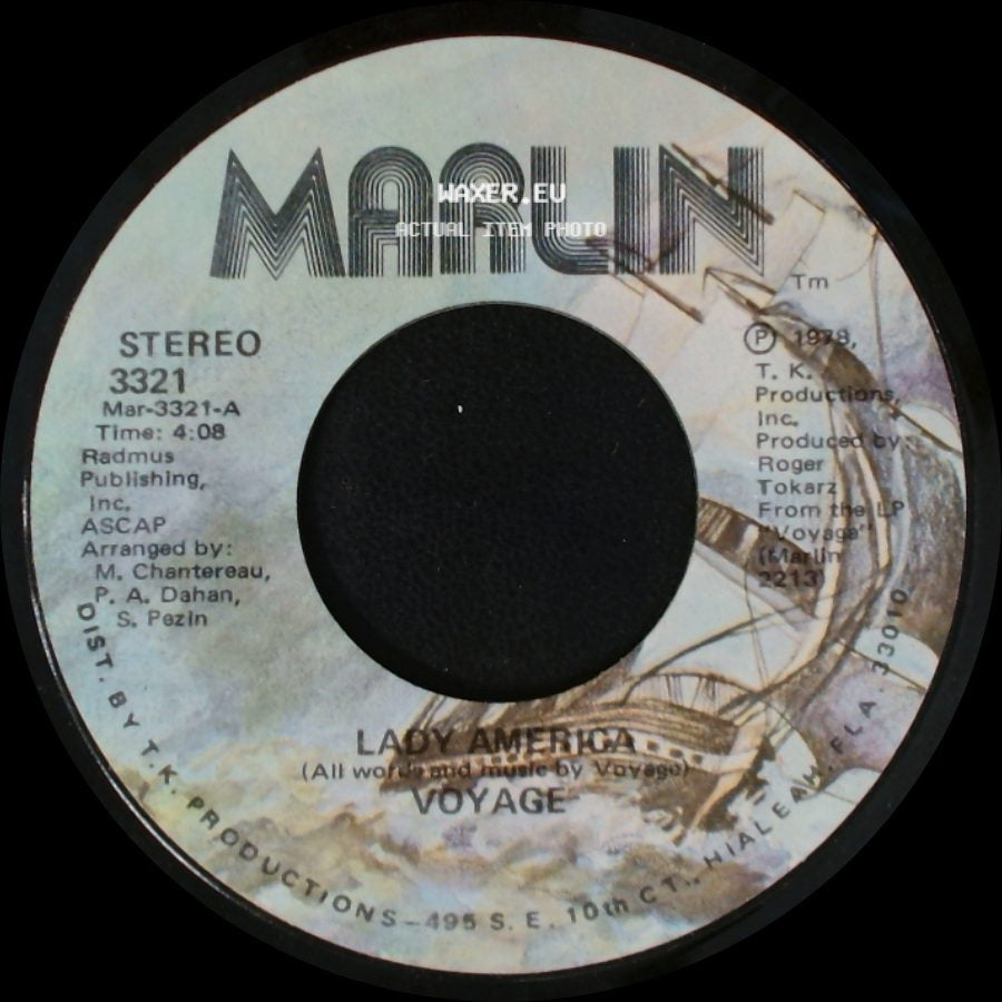 Voyage - Scotch Machine / Lady America side B