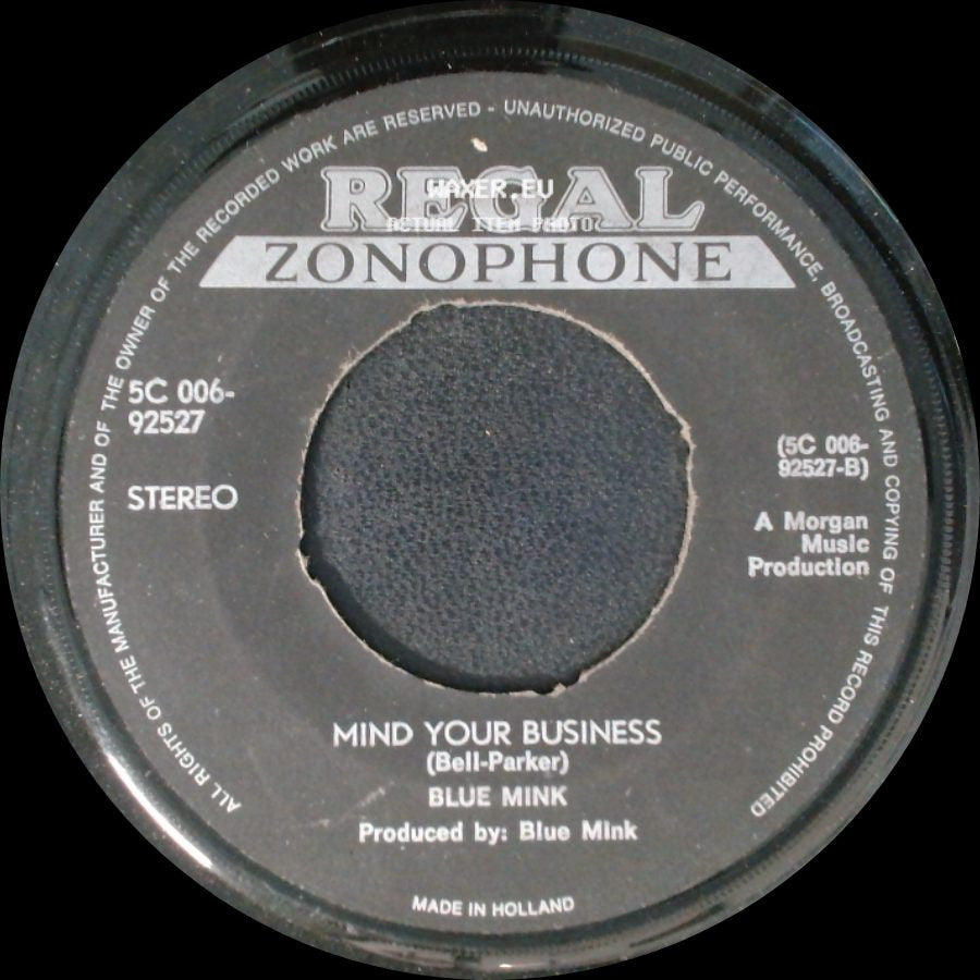 Blue Mink - Mind Your Business / The Banner Man side A