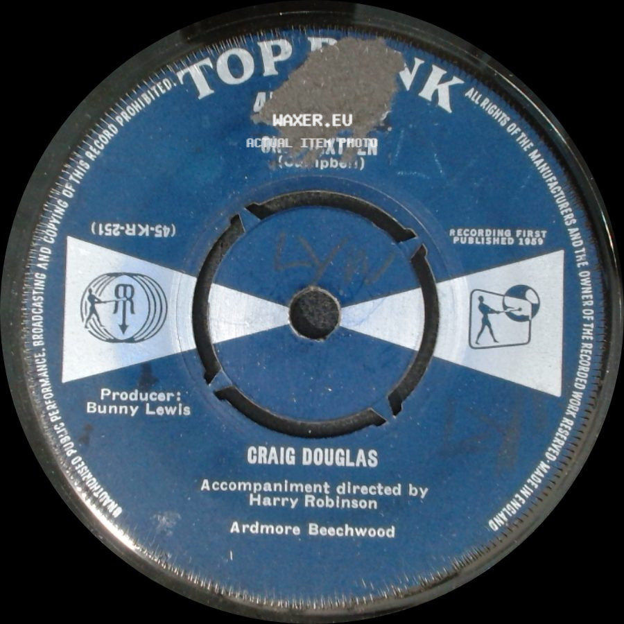 Craig Douglas - Unknown Title A / My First Love Affair side A