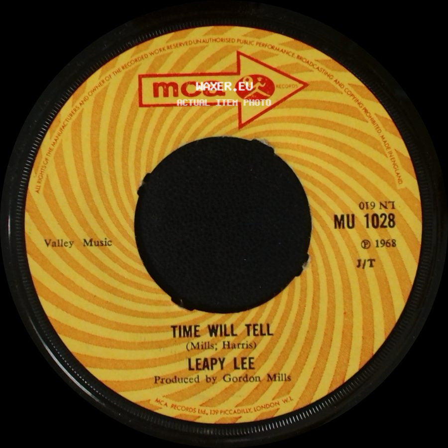 Leapy Lee - Little Arrows / Time Will Tell side B