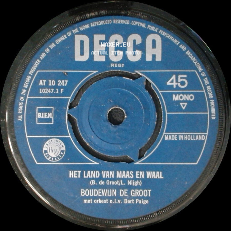 Boudewijn De Groot - Testament / Het Land Van Maas En Waal side B