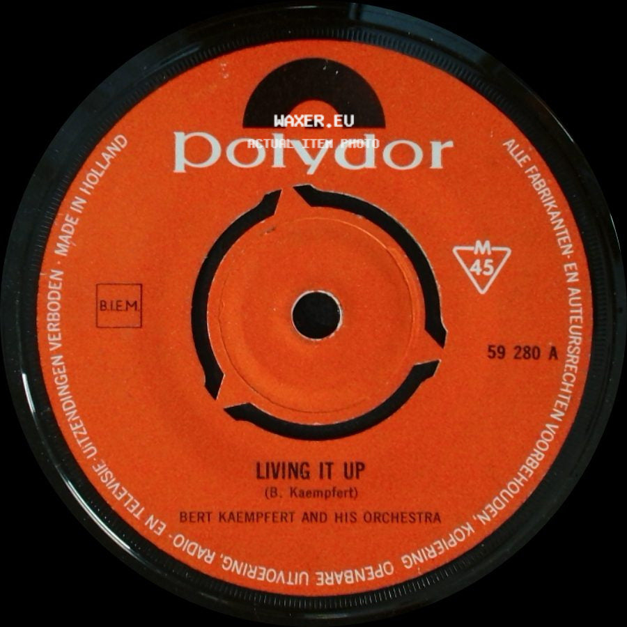 Bert Kaempfert And His Orchestra - Living It Up / Morgen side A