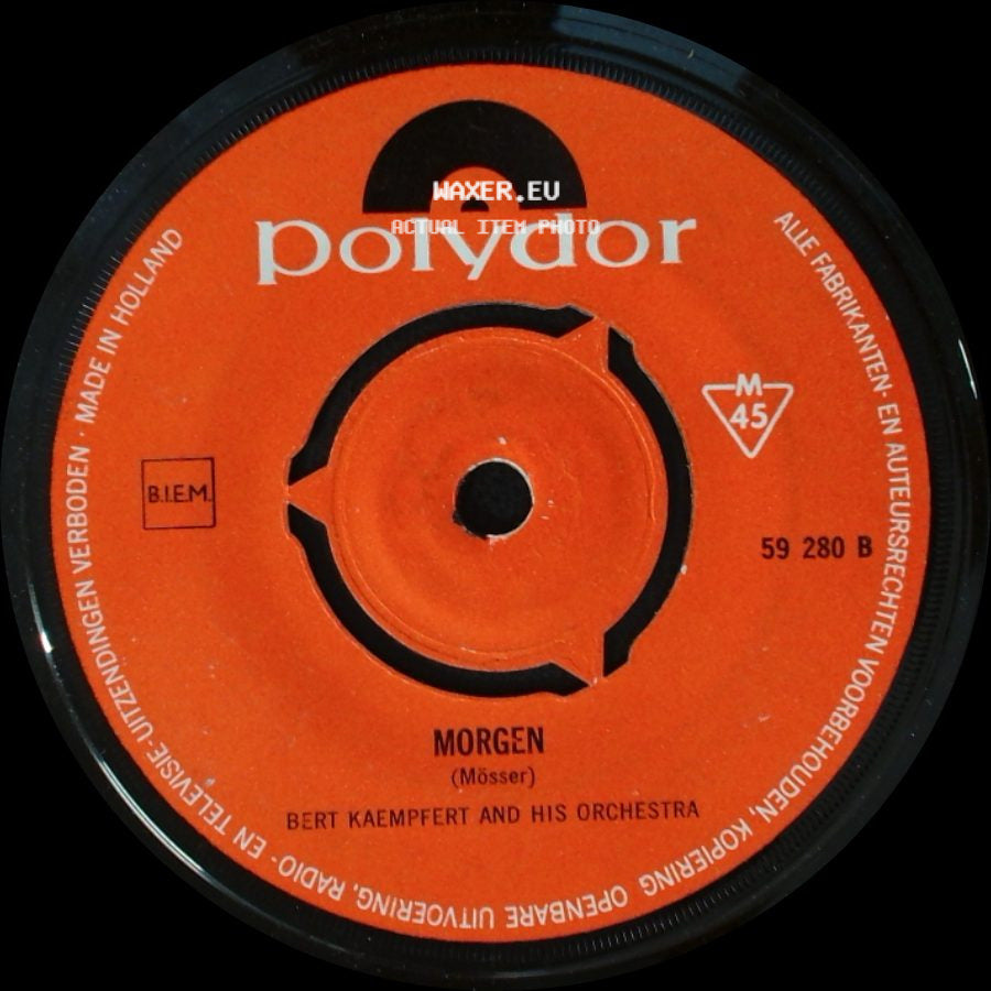 Bert Kaempfert And His Orchestra - Living It Up / Morgen side B