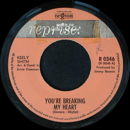 Keely Smith - You're Breaking My Heart / Crazy side A