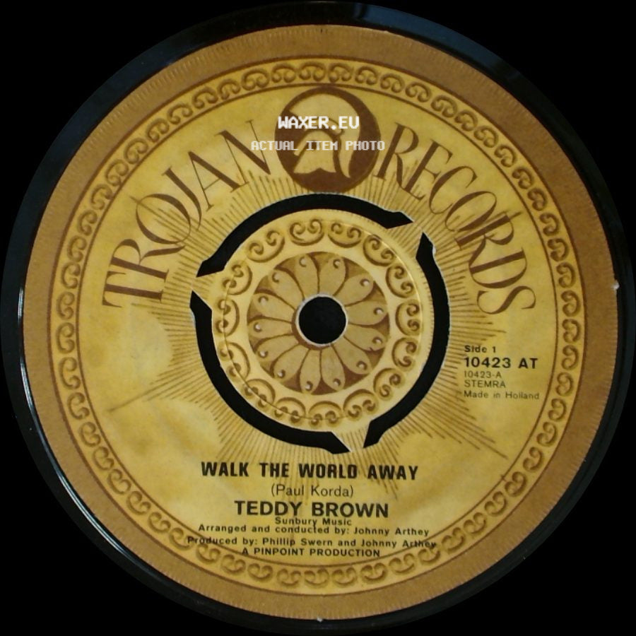 Teddy Brown - Walk The World Away / Senorita Rita side A