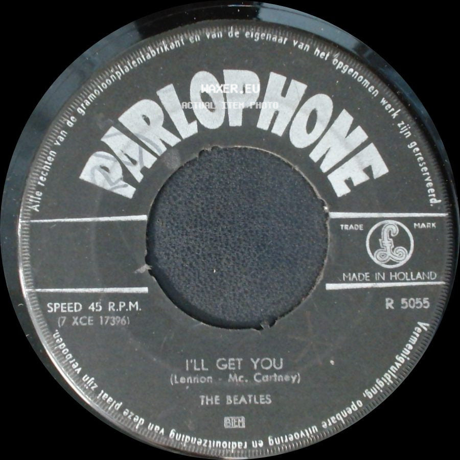 The Beatles - She Loves You / I'll Get You side B