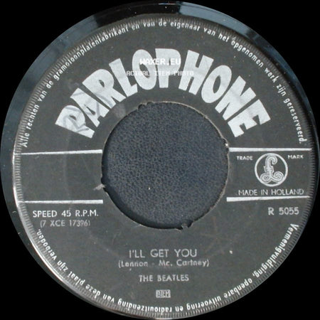 The Beatles - She Loves You / I'll Get You side B