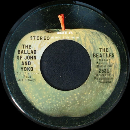 The Beatles - The Ballad Of John And Yoko / Old Brown Shoe side A