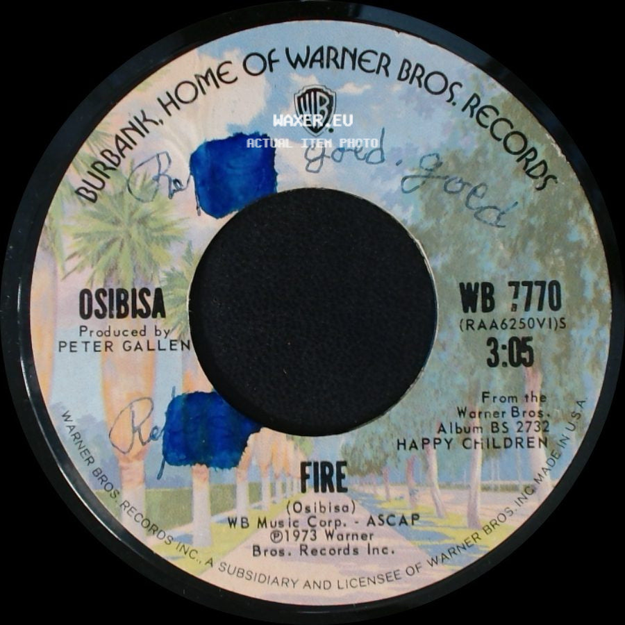 Osibisa - Adwoa / Fire side B
