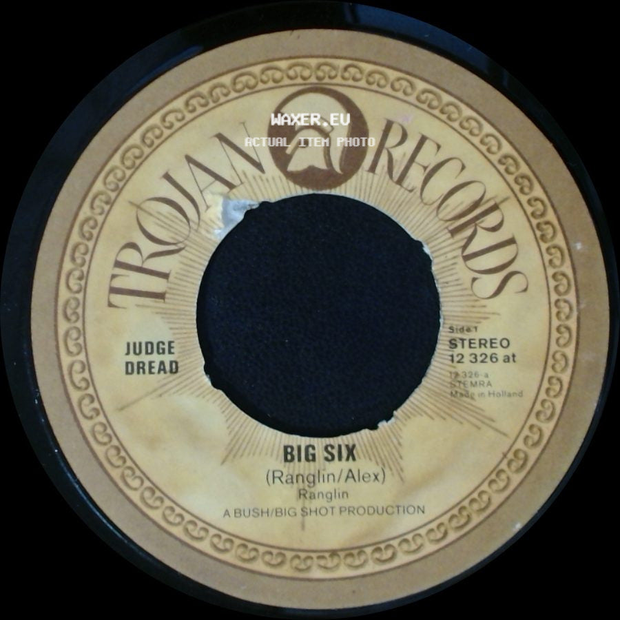 Judge Dread - Big Six / One Armed Bandit side A